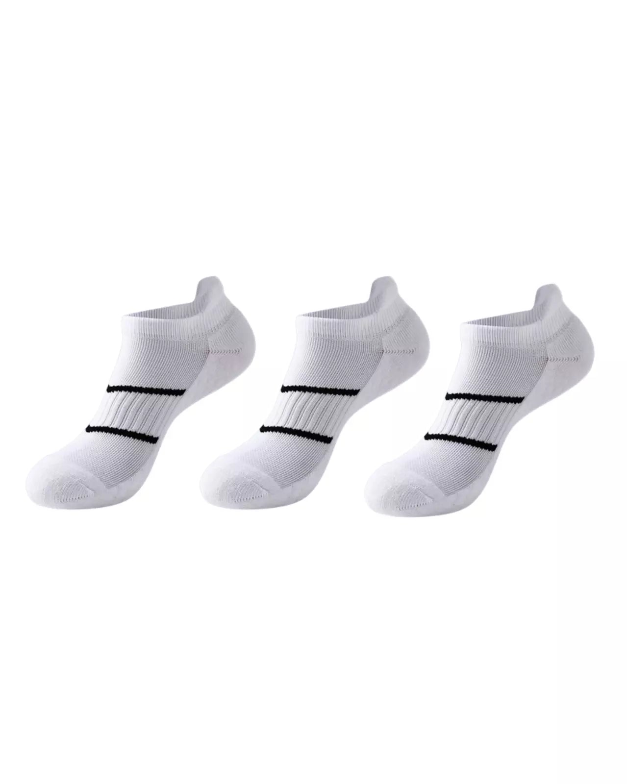 3-Pair Active Ankle Sock Set